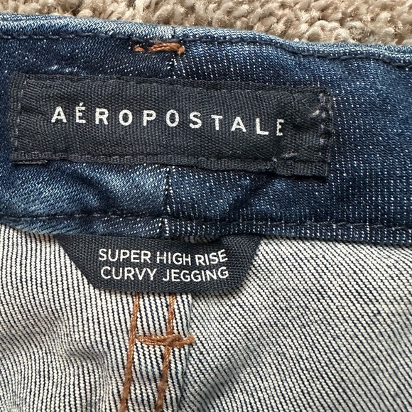 Aeropostale Women’s Super High Rise Curvy Jeggings Size 2 - Picture 7 of 11